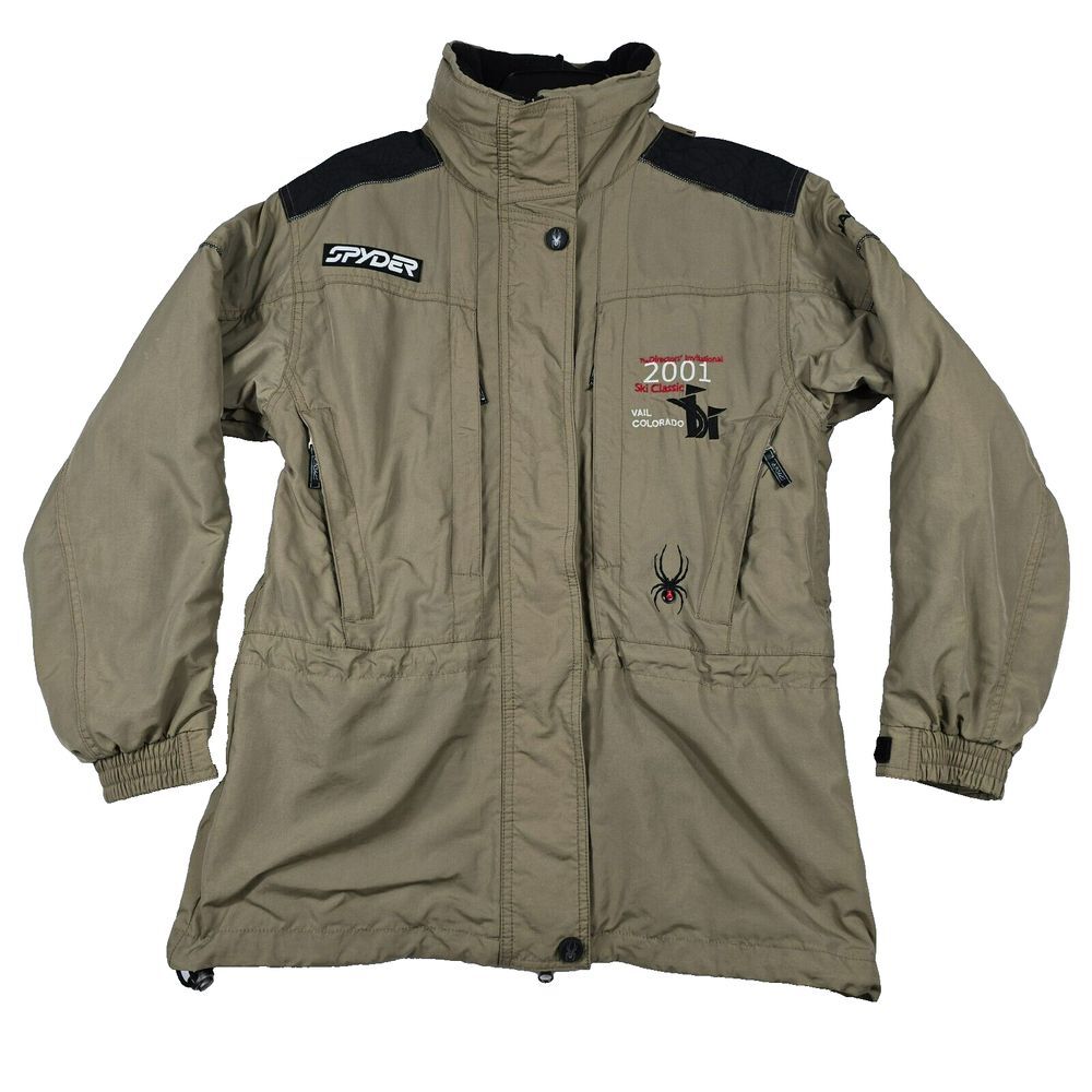 Spyder 2001 Ski Classic Vail Colorado‎ Women's Size 6 Tan Jacket